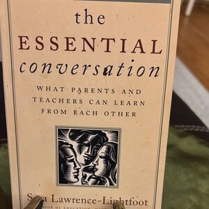 The Essential Conversation Book signed copy by Sara Lawrence Lightfoot